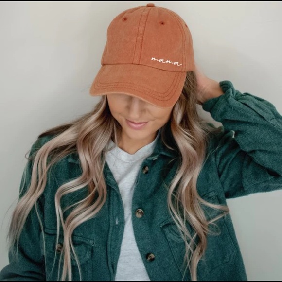 NWT SPORTSMAN MAMA BASEBALL CAP 🧢 IN RUST 🧡, Sz.OS, BNWT - Picture 7 of 14